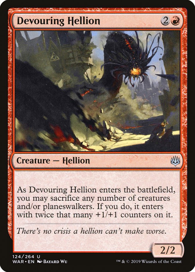 Devouring Hellion [War of the Spark] | Silver Goblin