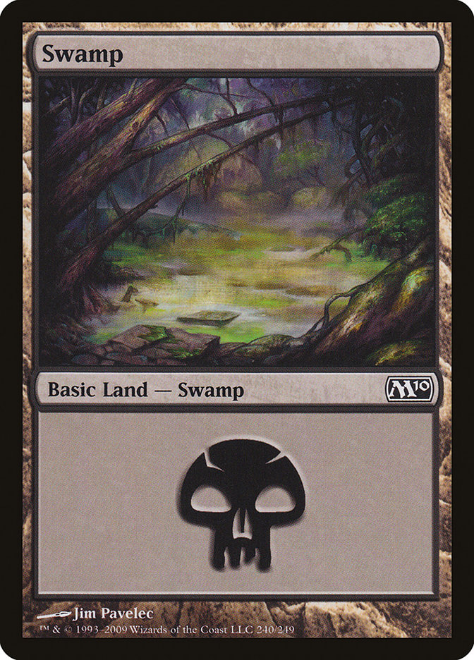 Swamp (240) [Magic 2010] | Silver Goblin