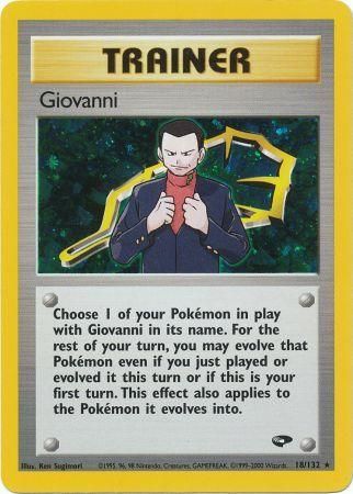 Giovanni (18/132) [Gym Challenge Unlimited] | Silver Goblin