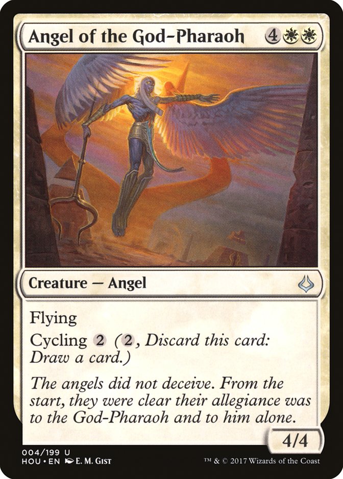 Angel of the God-Pharaoh [Hour of Devastation] | Silver Goblin