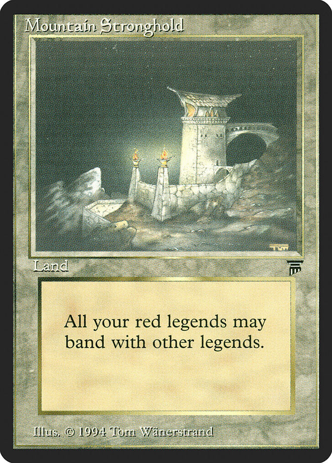 Mountain Stronghold [Legends] | Silver Goblin