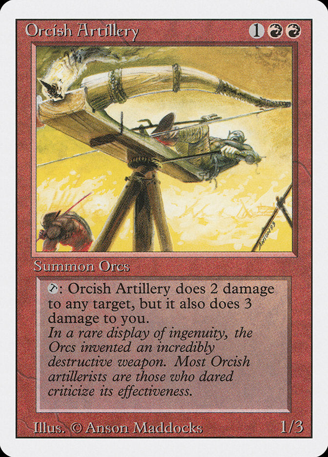 Orcish Artillery [Revised Edition] | Silver Goblin