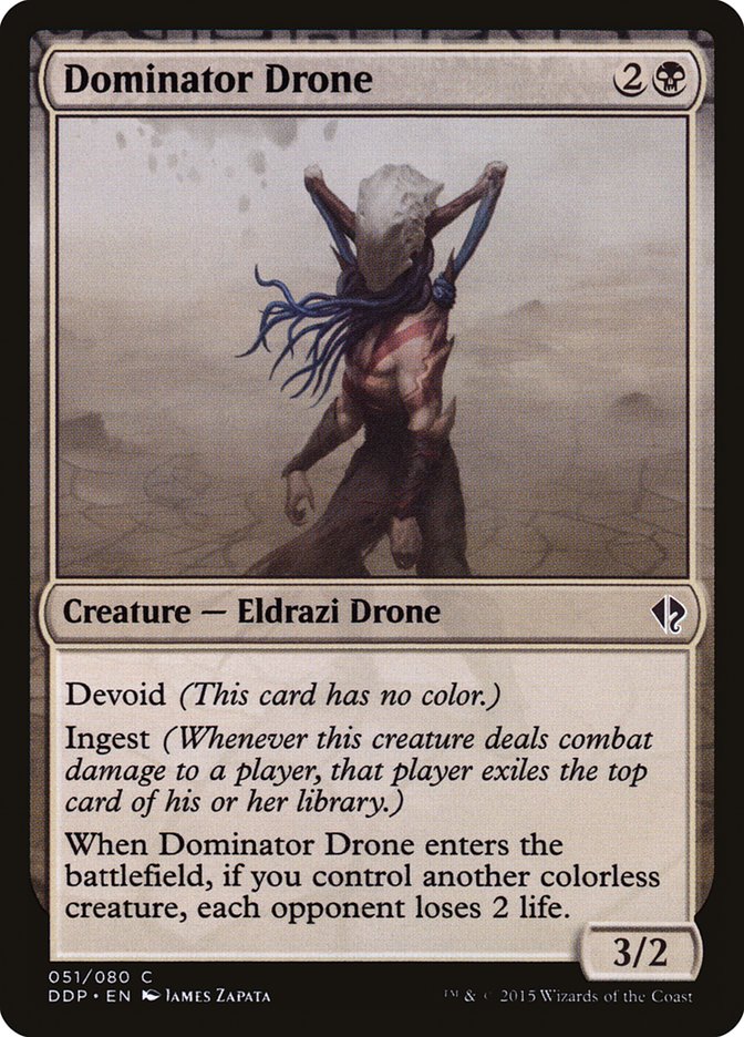 Dominator Drone [Duel Decks: Zendikar vs. Eldrazi] | Silver Goblin