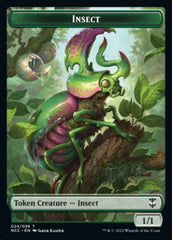 Ogre // Insect Double-Sided Token [Streets of New Capenna Commander Tokens] | Silver Goblin