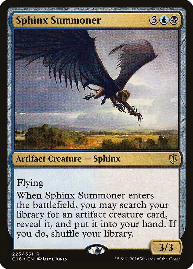 Sphinx Summoner [Commander 2016] | Silver Goblin