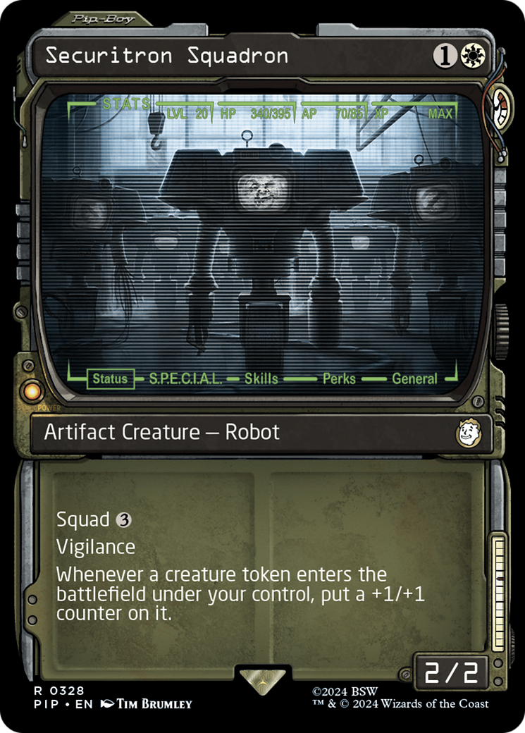 Securitron Squadron (Showcase) [Fallout] | Silver Goblin
