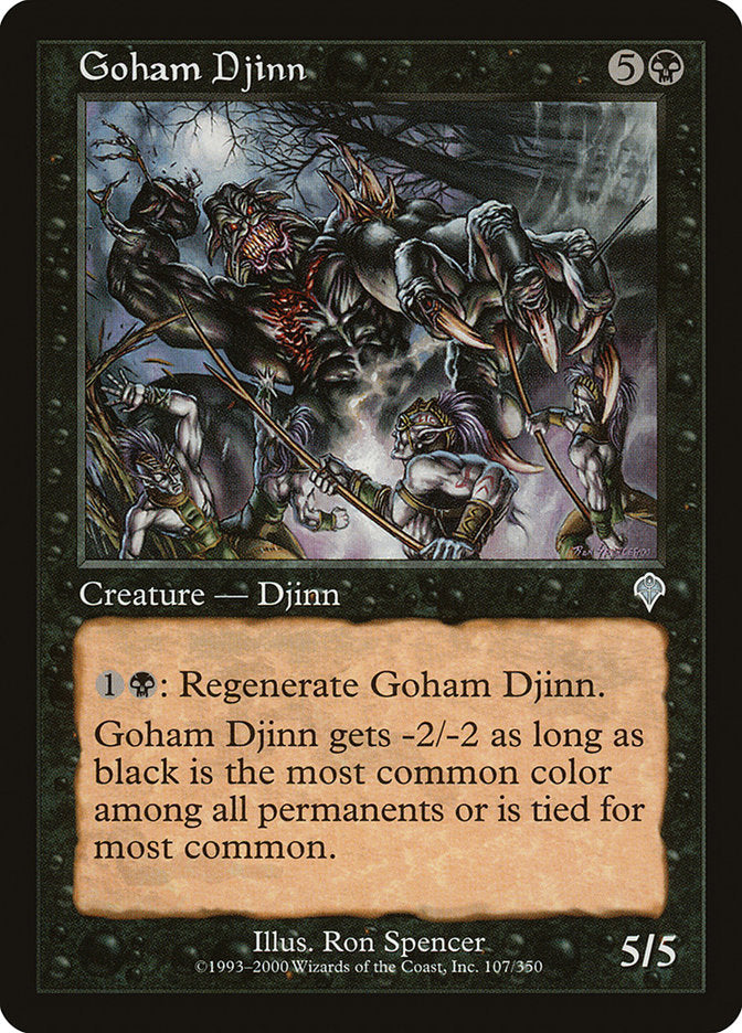 Goham Djinn [Invasion] | Silver Goblin