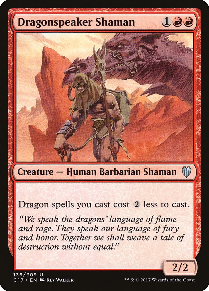 Dragonspeaker Shaman [Commander 2017] | Silver Goblin