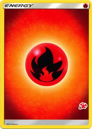 Fire Energy (Charizard Stamp #19) [Battle Academy 2020] | Silver Goblin