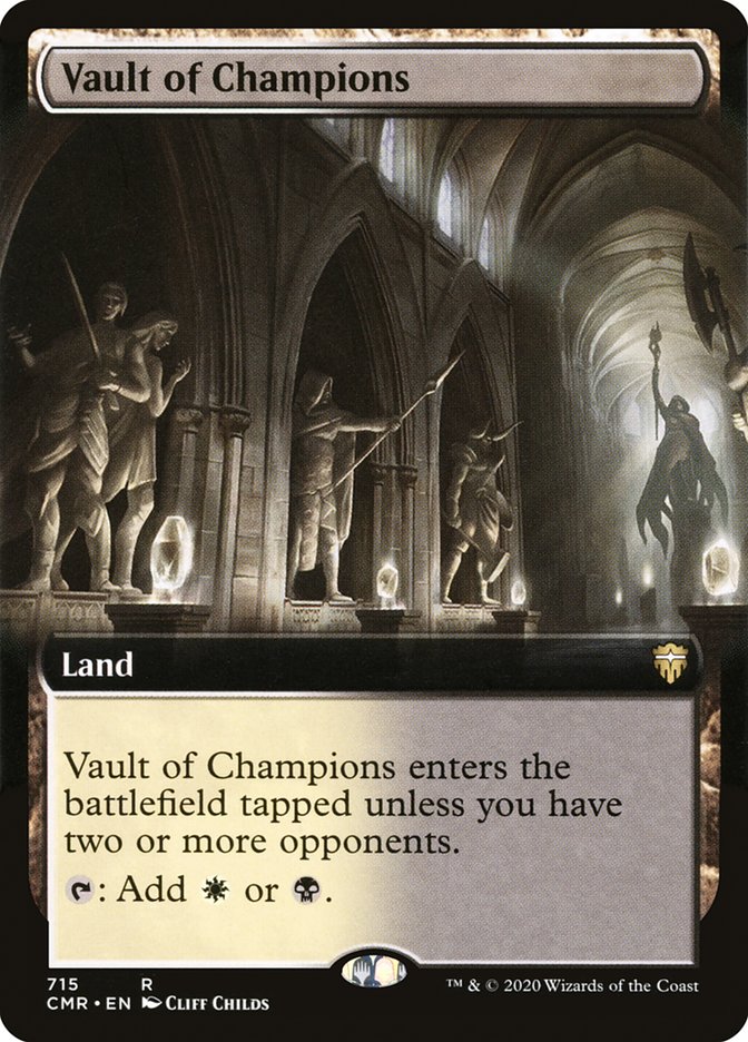 Vault of Champions (Extended Art) [Commander Legends] | Silver Goblin