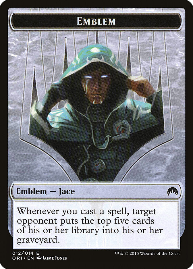 Jace, Telepath Unbound Emblem [Magic Origins Tokens] | Silver Goblin