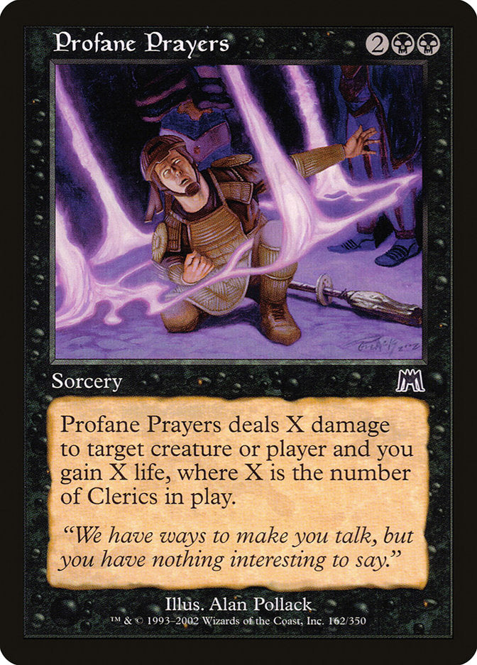 Profane Prayers [Onslaught] | Silver Goblin