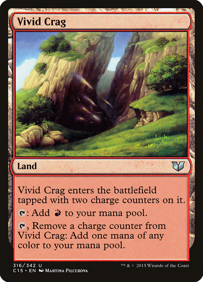 Vivid Crag [Commander 2015] | Silver Goblin