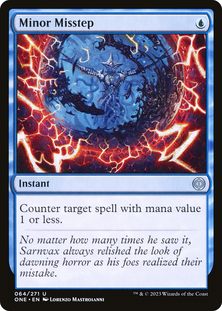 Minor Misstep [Phyrexia: All Will Be One] | Silver Goblin