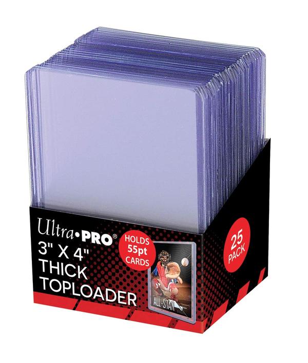 Ultra Pro 3" X 4" Clear Thick Toploader | Silver Goblin