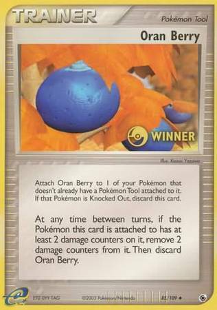 Oran Berry (85/109) (Winner) [EX: Ruby & Sapphire] | Silver Goblin
