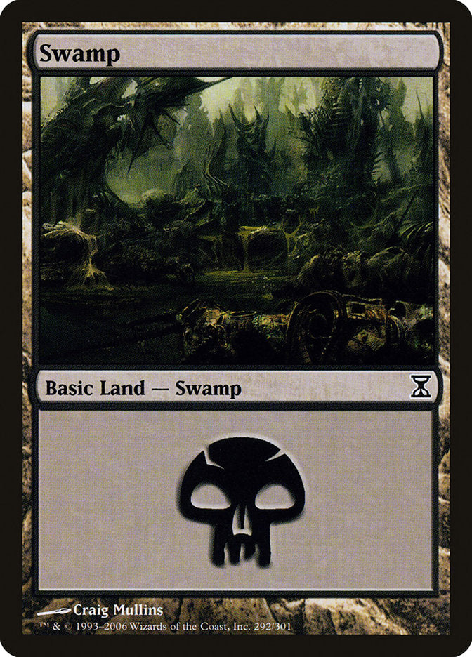 Swamp (292) [Time Spiral] | Silver Goblin