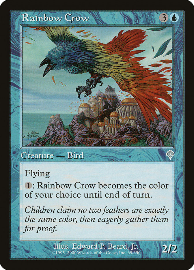 Rainbow Crow [Invasion] | Silver Goblin
