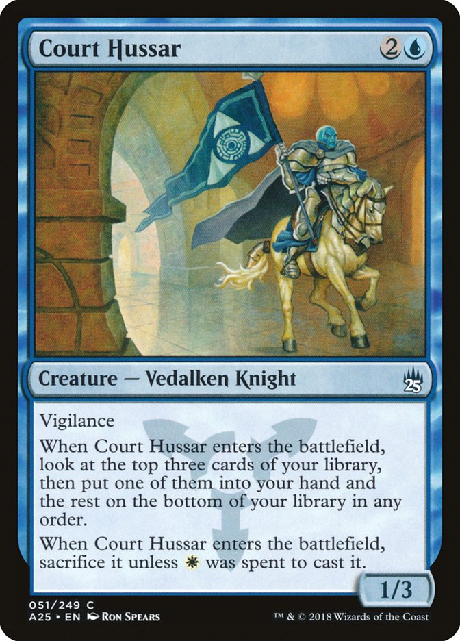 Court Hussar [Masters 25] | Silver Goblin
