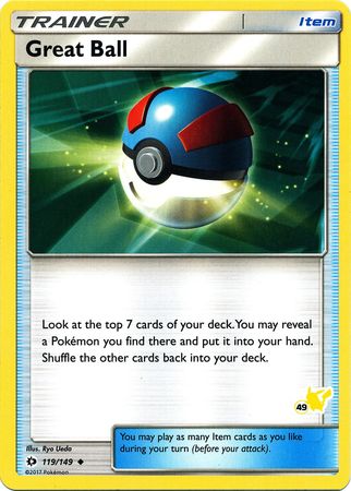 Great Ball (119/149) (Pikachu Stamp #49) [Battle Academy 2020] | Silver Goblin