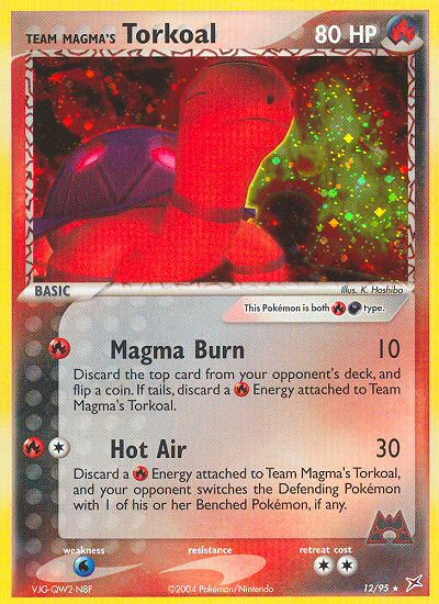 Team Magma's Torkoal (12/95) [EX: Team Magma vs Team Aqua] | Silver Goblin