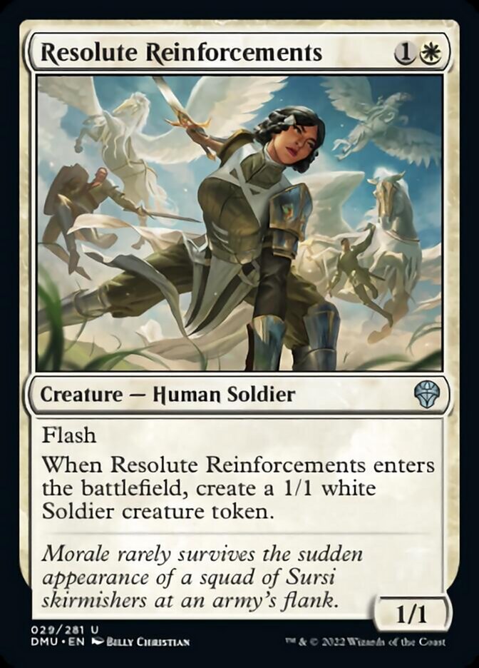 Resolute Reinforcements [Dominaria United] | Silver Goblin
