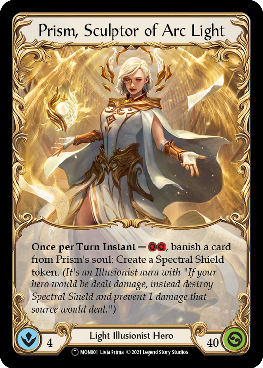 Prism, Sculptor of Arc Light [U-MON001] Unlimited Edition Normal