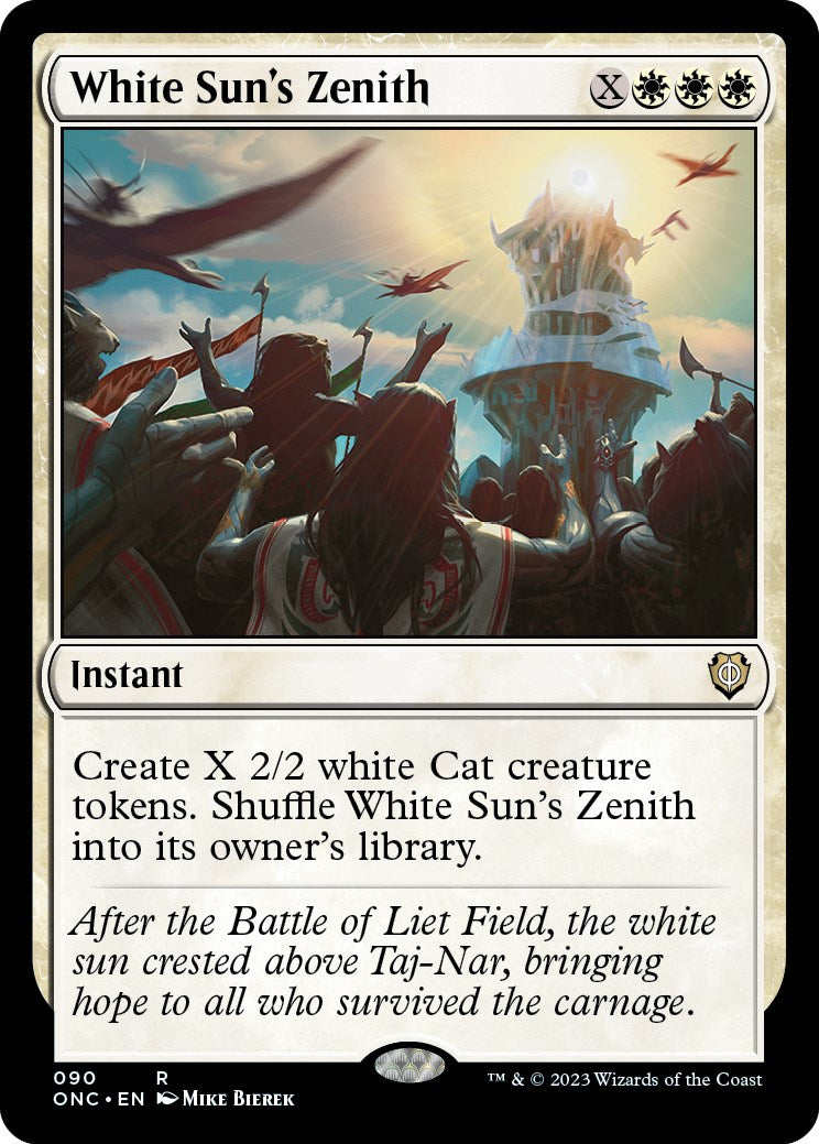 White Sun's Zenith [Phyrexia: All Will Be One Commander] | Silver Goblin