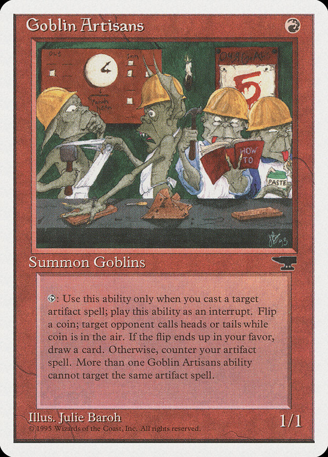 Goblin Artisans [Chronicles] | Silver Goblin