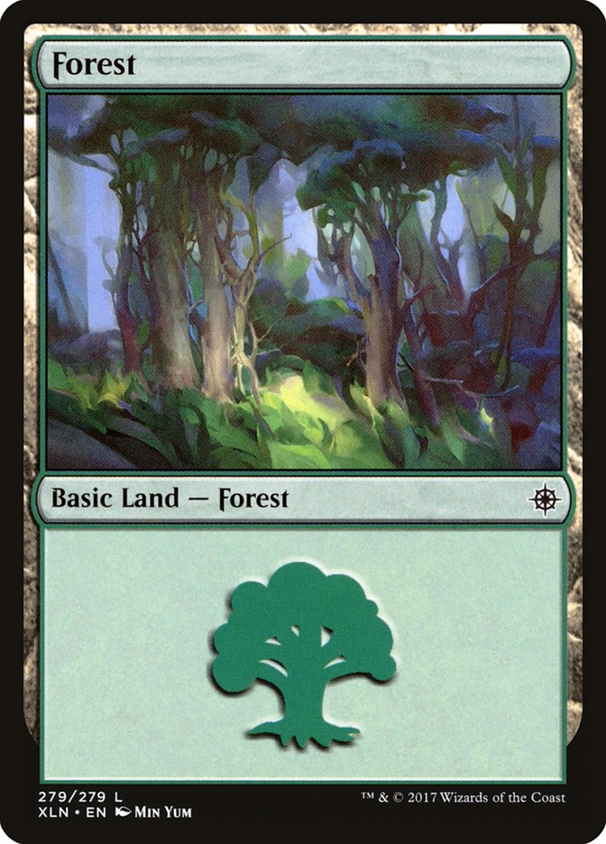 Forest (279) [Ixalan] | Silver Goblin