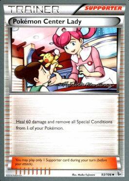 Pokemon Center Lady (93/106) (Punches 'n' Bites - Patrick Martinez) [World Championships 2015] | Silver Goblin
