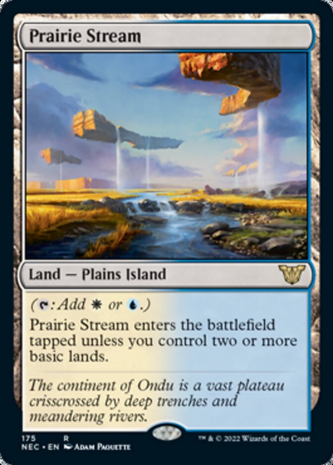 Prairie Stream [Kamigawa: Neon Dynasty Commander] | Silver Goblin