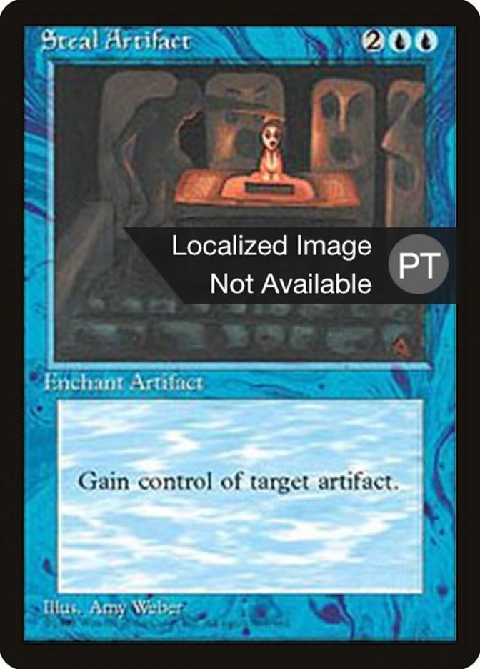 Steal Artifact [Fourth Edition (Foreign Black Border)] | Silver Goblin