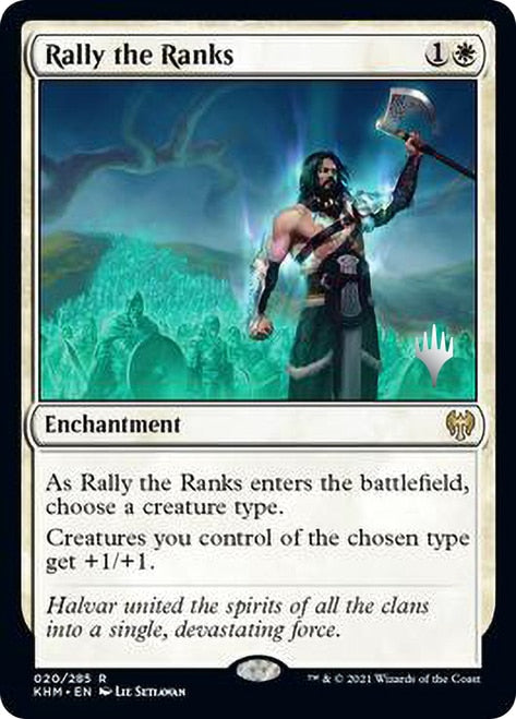 Rally the Ranks (Promo Pack) [Kaldheim Promos] | Silver Goblin