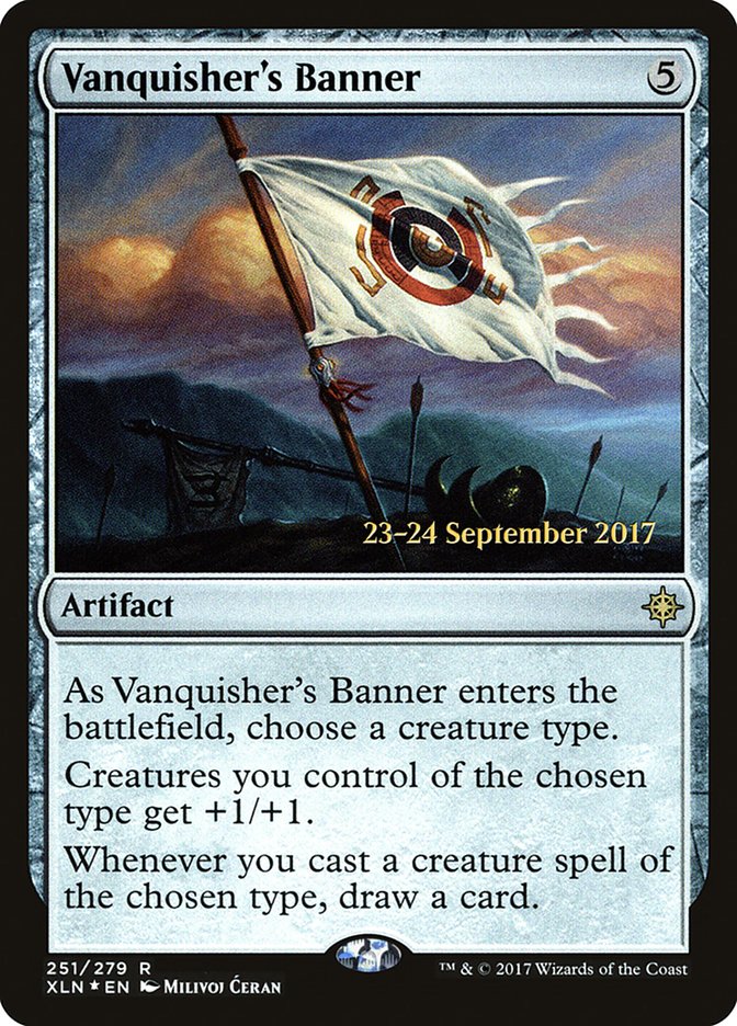 Vanquisher's Banner [Ixalan Prerelease Promos] | Silver Goblin