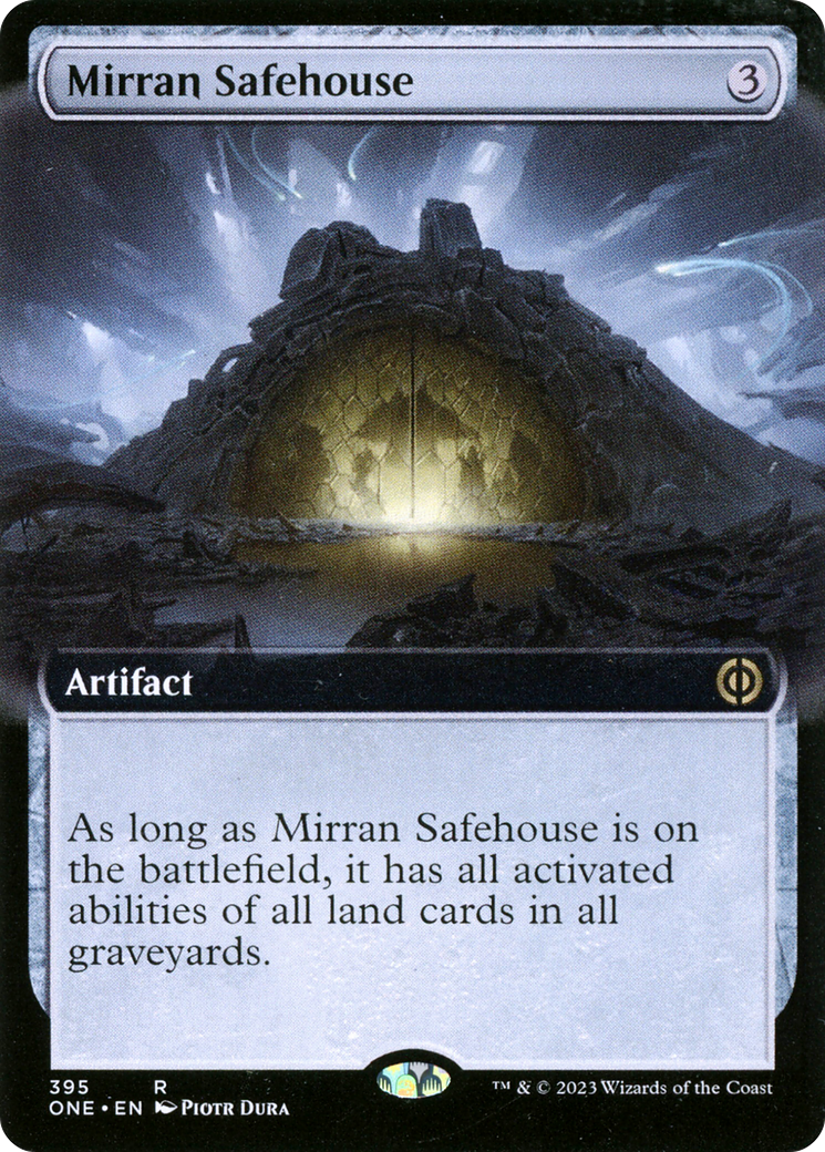 Mirran Safehouse (Extended Art) [Phyrexia: All Will Be One] | Silver Goblin