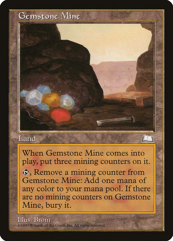 Gemstone Mine [Weatherlight] | Silver Goblin