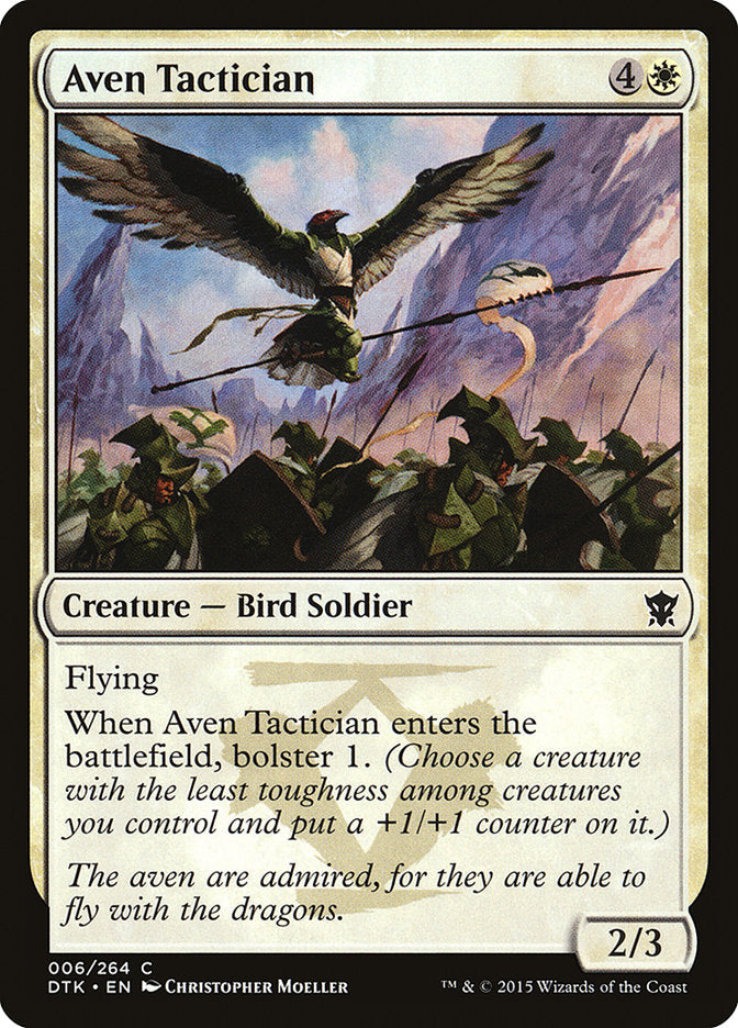 Aven Tactician [Dragons of Tarkir] | Silver Goblin