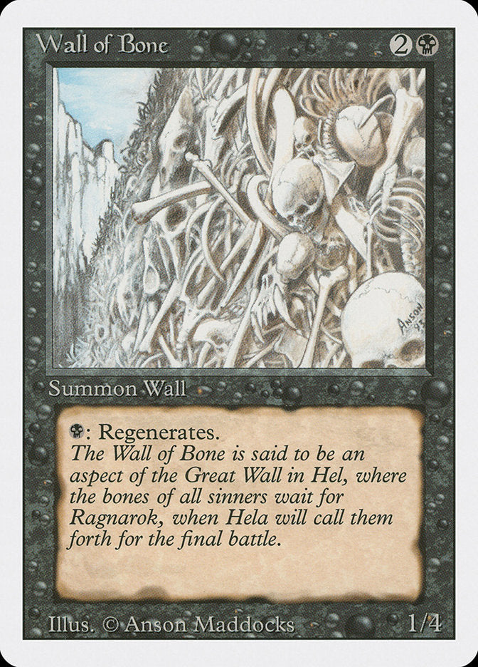 Wall of Bone [Revised Edition] | Silver Goblin