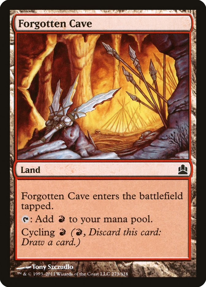Forgotten Cave [Commander 2011] | Silver Goblin