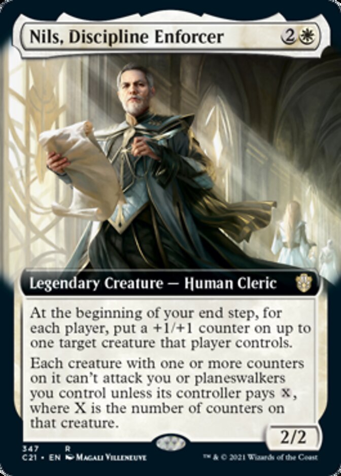 Nils, Discipline Enforcer (Extended Art) [Commander 2021] | Silver Goblin