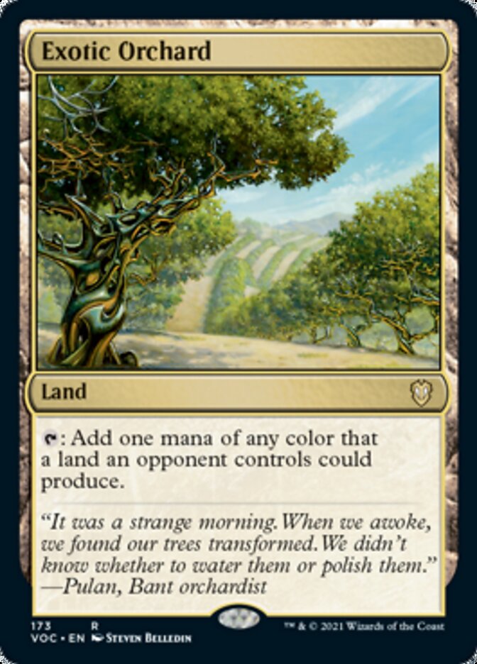 Exotic Orchard [Innistrad: Crimson Vow Commander] | Silver Goblin
