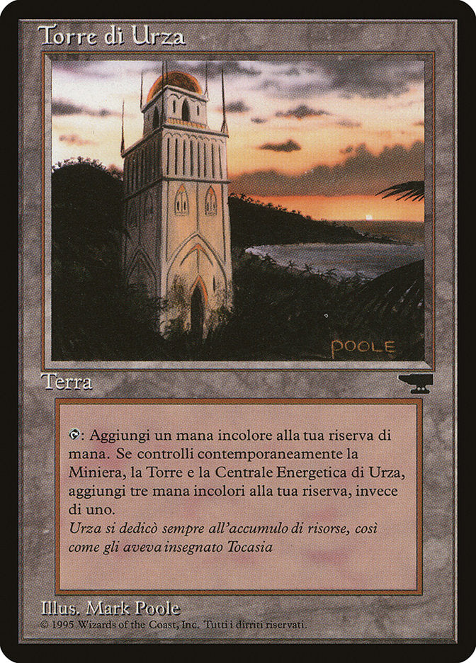 Urza's Tower (Forest) (Italian) - "Torre di Urza" [Rinascimento] | Silver Goblin