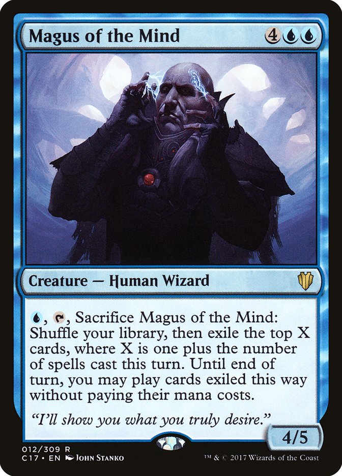 Magus of the Mind [Commander 2017] | Silver Goblin