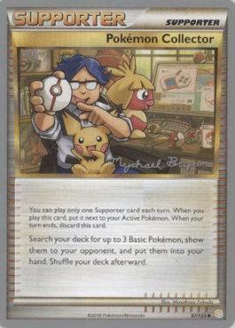 Pokemon Collector (97/123) (Happy Luck - Mychael Bryan) [World Championships 2010] | Silver Goblin