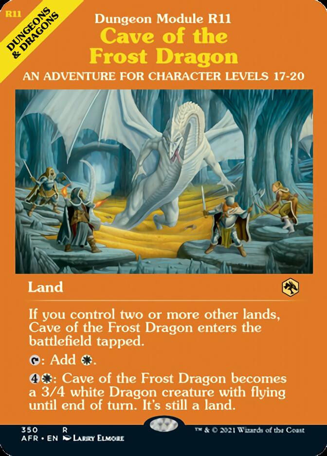 Cave of the Frost Dragon (Dungeon Module) [Dungeons & Dragons: Adventures in the Forgotten Realms] | Silver Goblin