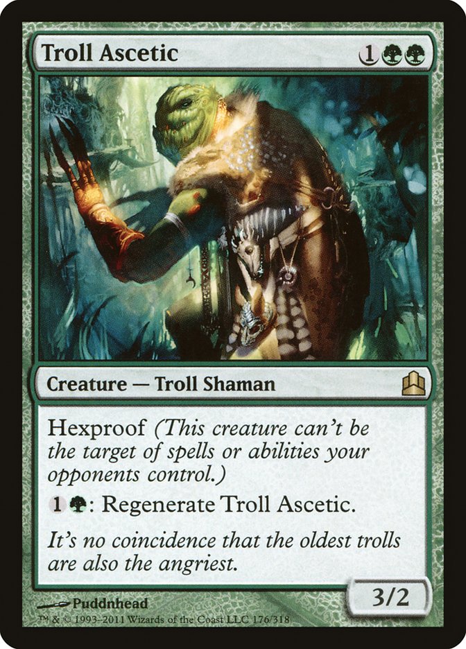 Troll Ascetic [Commander 2011] | Silver Goblin