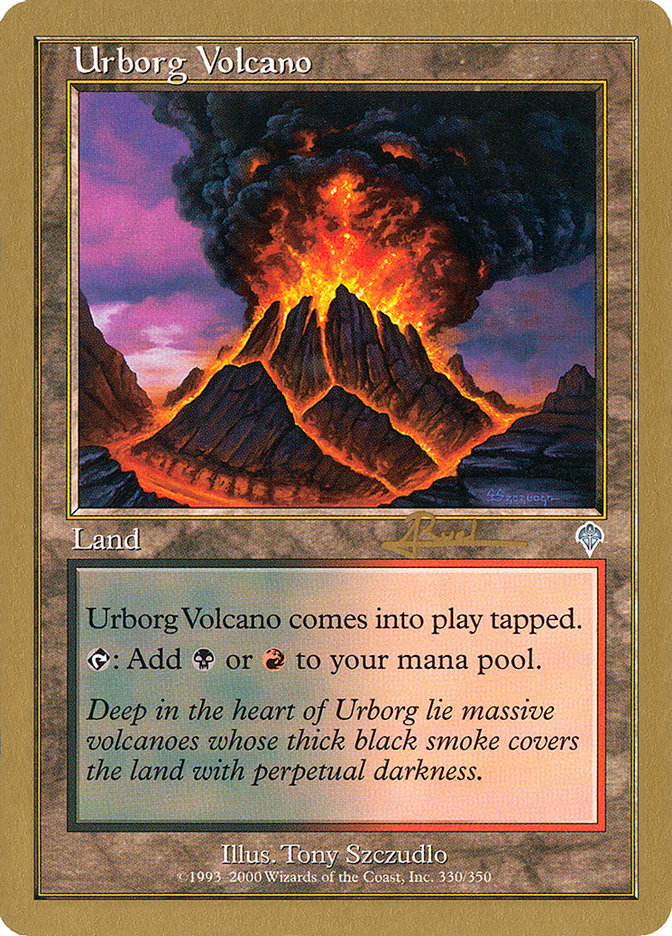 Urborg Volcano (Antoine Ruel) [World Championship Decks 2001] | Silver Goblin