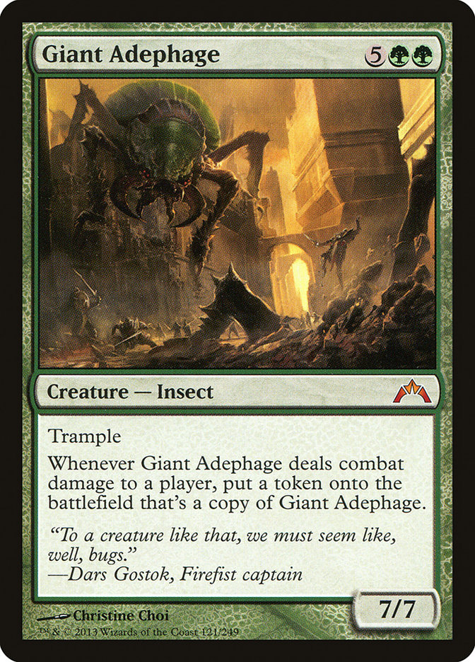 Giant Adephage [Gatecrash] | Silver Goblin