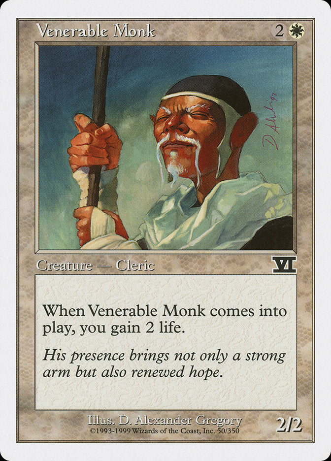 Venerable Monk [Classic Sixth Edition] | Silver Goblin